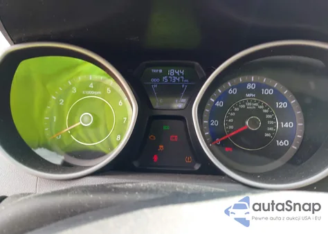 2013 Hyundai Elantra Gls из США, поврежденный, VIN KMHDH4AE8DU656677